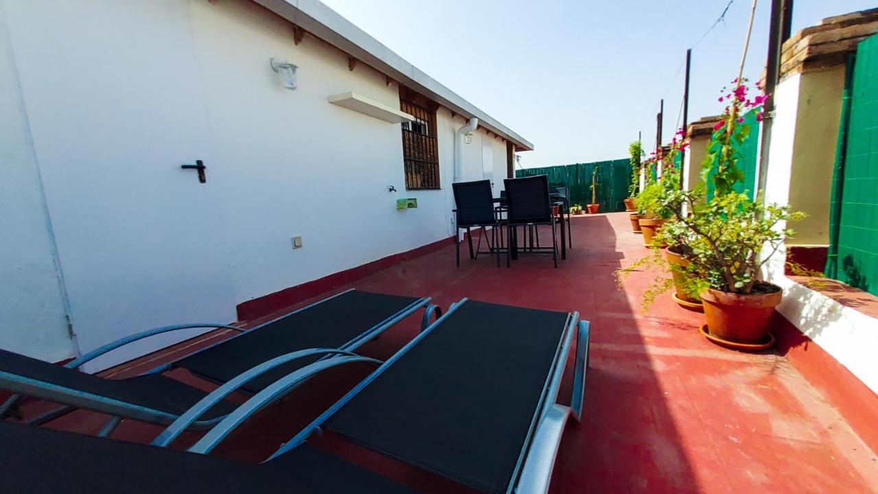 شقة Atico En Calatrava - Vistas Y Gran Terraza Privada إشبيلية المظهر الخارجي الصورة