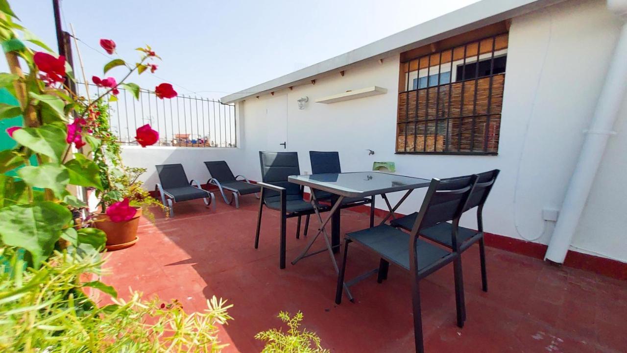 شقة Atico En Calatrava - Vistas Y Gran Terraza Privada إشبيلية المظهر الخارجي الصورة